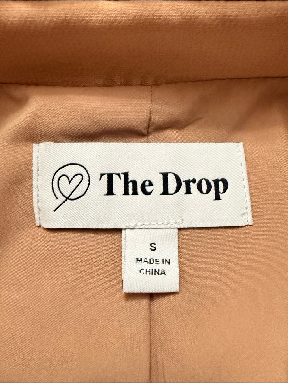 The Drop Blake Long Blazer in Praline size S - Picture 14 of 16